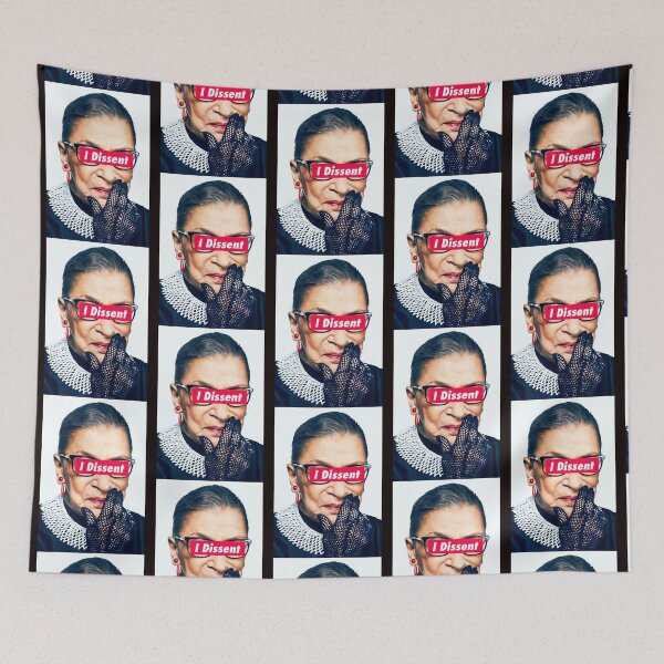 Item preview, Camiseta clásica Notorious RBG - Disiento designed and sold by PrudenceKuhn.