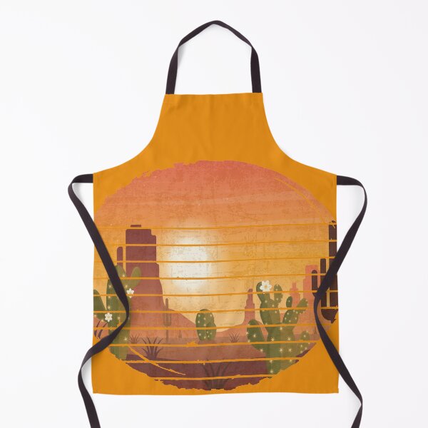 Item preview, Arizona Desert Life Mountain Cactus with Flowers at Sunset designed and sold by TammiPrez.