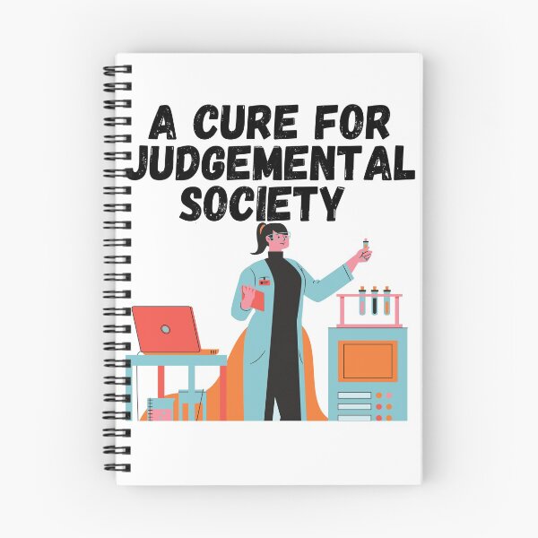 Item preview, A cure for judgmental society, classic  designed and sold by Mayuri Juyal.