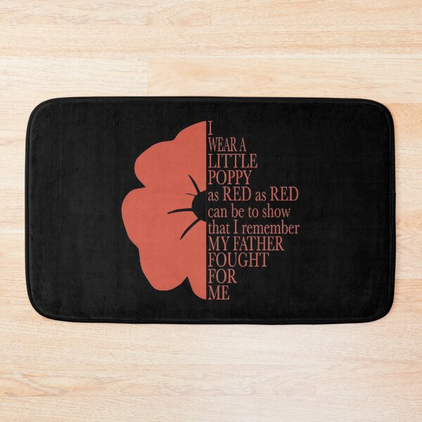 Item preview, Poppy Poem For Father designed and sold by CoolYule.
