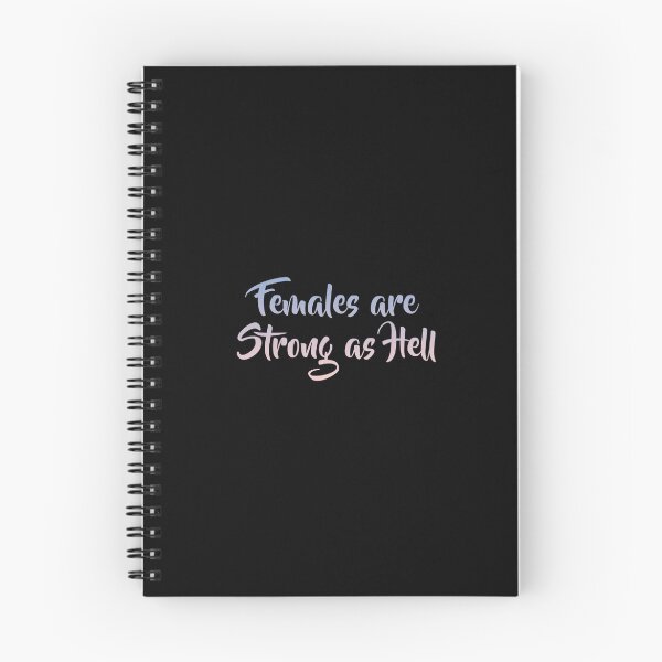 Item preview, Females are Strong as Hell designed and sold by 23connieyu.