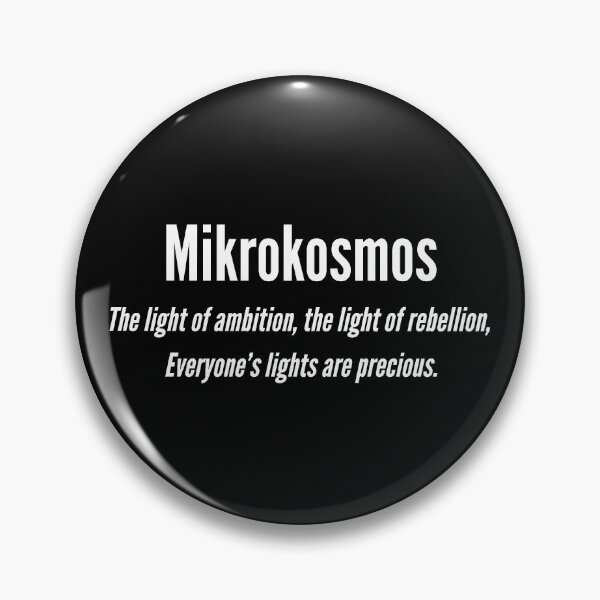 Item preview, Mikrokosmos (white text) designed and sold by AlexiaArts.