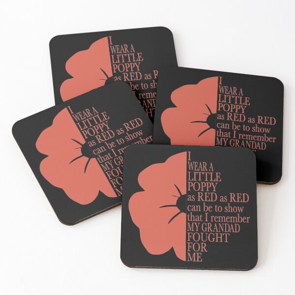 Item preview, Poppy Poem For Grandad designed and sold by CoolYule.
