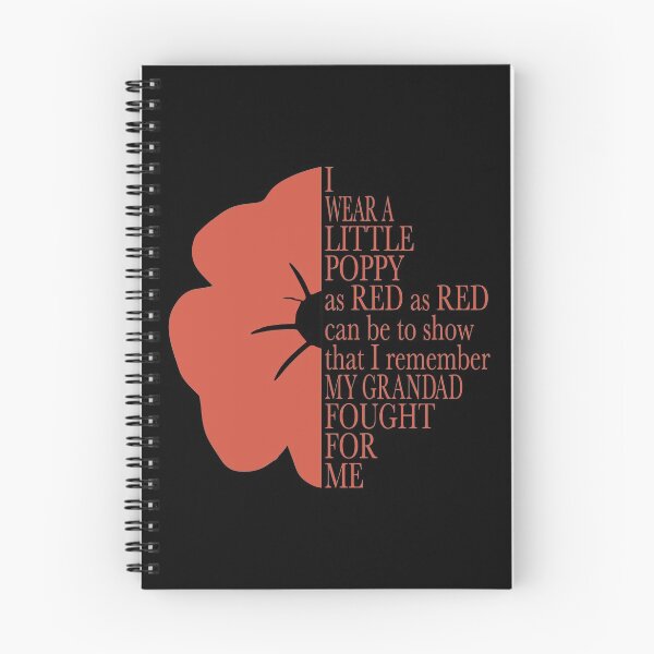 Item preview, Poppy Poem For Grandad designed and sold by CoolYule.