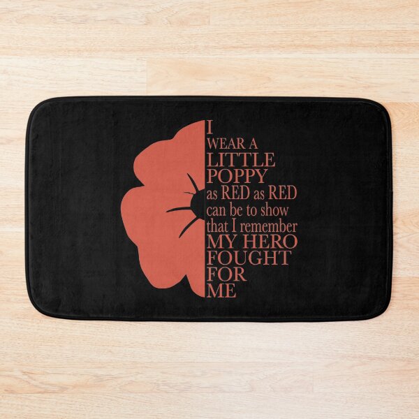Item preview, Poppy Poem For Hero designed and sold by CoolYule.