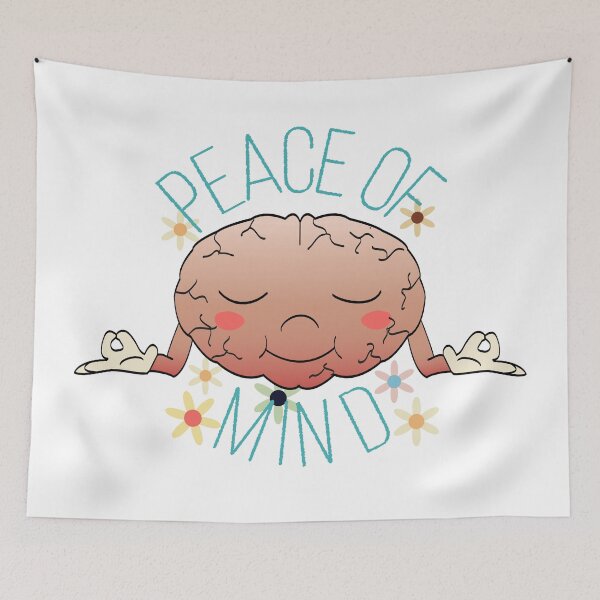 Item preview, Mental Health Peace Of Mind designed and sold by johnmgr21.