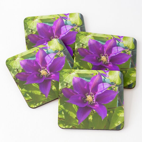 Item preview, Purple Clematis Flower designed and sold by jojobob.
