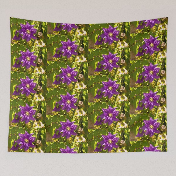 Item preview, Purple Clematis Flower  designed and sold by jojobob.