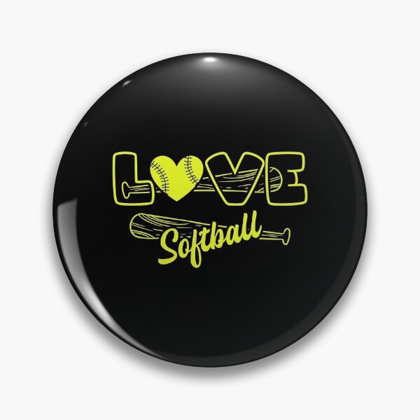 Item preview, Love Softball Catcher Pitcher Athlete Sports Base Softball Fielding Bat Field Coach Team Swing Home Run Hit D designed and sold by shirti.
