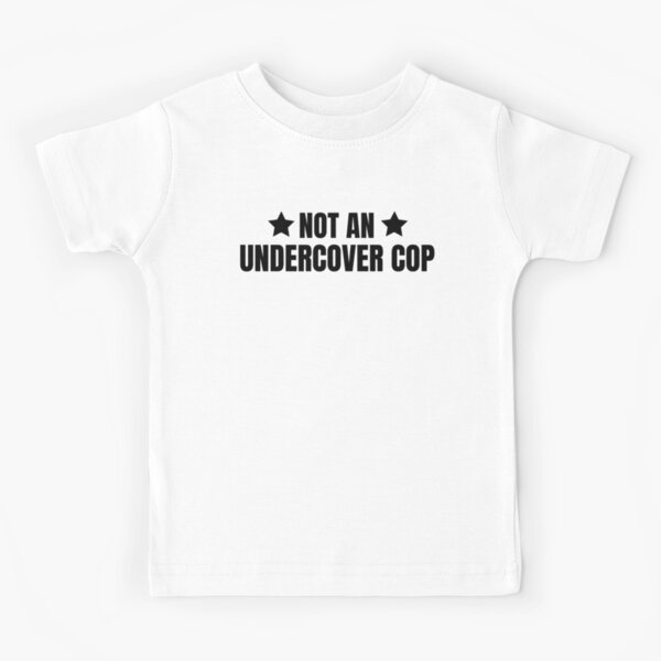 Police Undercover T-Shirt, Jump Out Boys Law Enforcement Tee