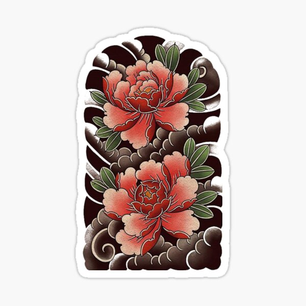 Peonies Sticker