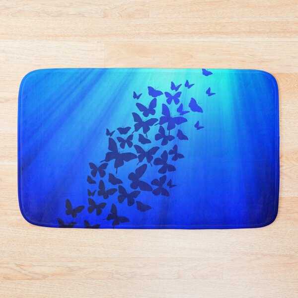 Item preview, Dark Blue Butterflies Flying into Light designed and sold by Chantelle  Spies.