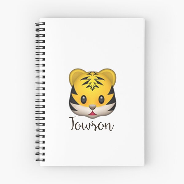 Item preview, Towson Tiger Emoji designed and sold by alexavec.