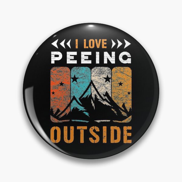 Item preview, I Love Peeing Outside Bigfoot Urinate Camp Tree Hike Camping Hiking Peeing Bonfire Tent Hike Hiker Forest Hunt designed and sold by shirti.