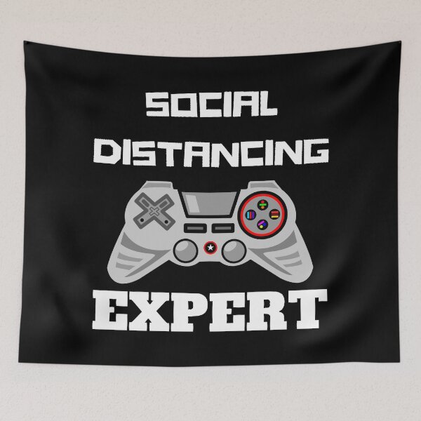 Item preview, Social Distancing Expert Gamer designed and sold by OMdesigns93.