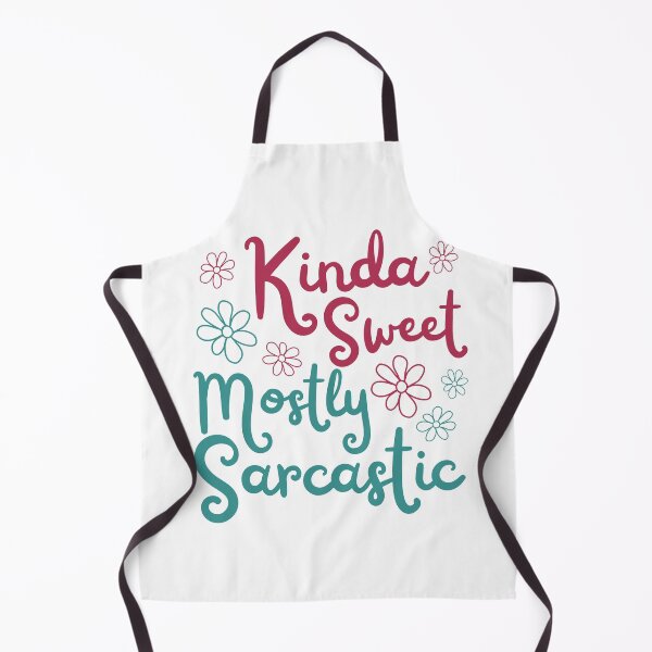 Item preview, Kinda Sweet Mostly Sarcastic Colorful Flowers Design designed and sold by SweetAndSpice.