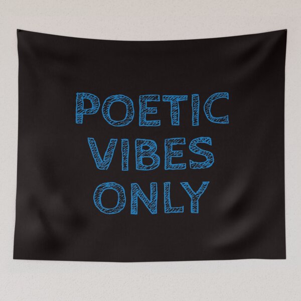 Item preview, Poetic vibes only  ( jk artist ) designed and sold by jaivikartist.
