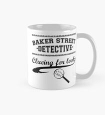 Baker Street Detective (Black) Mug