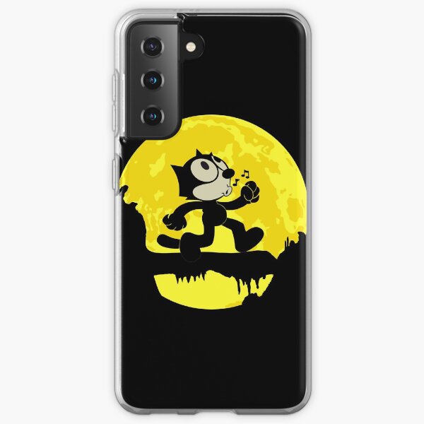 Felix The Cat Keep Walking on the moon Samsung Galaxy Soft Case