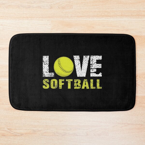 Item preview, Love Softball Catcher Pitcher Athlete Sports Base Softball Fielding Bat Field Coach Team Swing Home Run Hit D designed and sold by shirti.