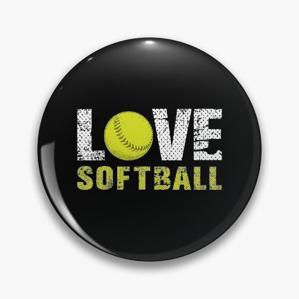 Item preview, Love Softball Catcher Pitcher Athlete Sports Base Softball Fielding Bat Field Coach Team Swing Home Run Hit D designed and sold by shirti.