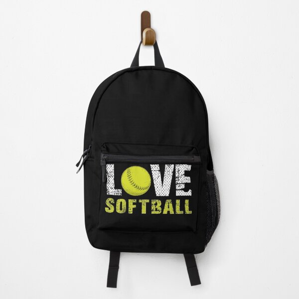 Item preview, Love Softball Catcher Pitcher Athlete Sports Base Softball Fielding Bat Field Coach Team Swing Home Run Hit D designed and sold by shirti.
