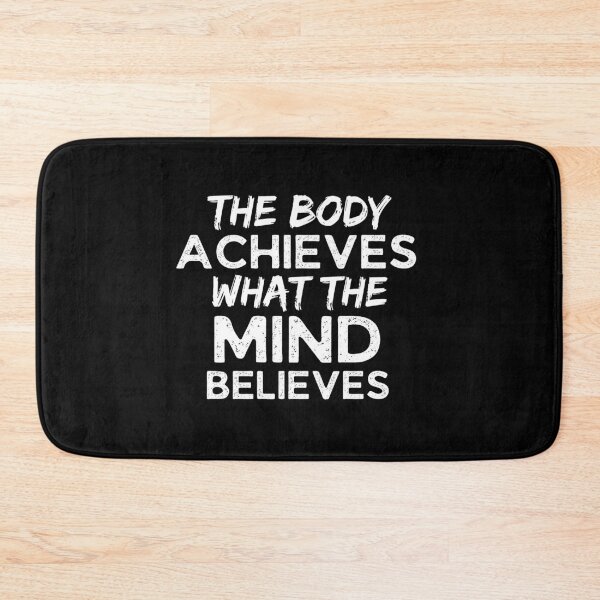 Item preview, The Body Achieves What The Mind Believes designed and sold by Joy Poddar.