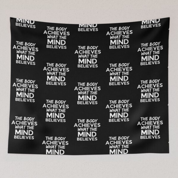 Item preview, The Body Achieves What The Mind Believes designed and sold by Joy Poddar.