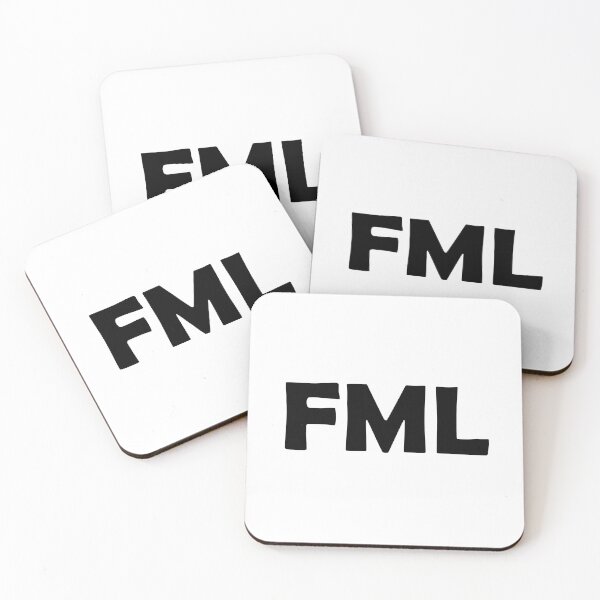 Item preview, FML (black) designed and sold by StefanCgraphics.