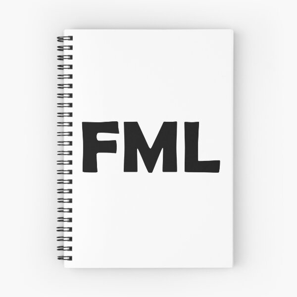 Item preview, FML (black) designed and sold by StefanCgraphics.