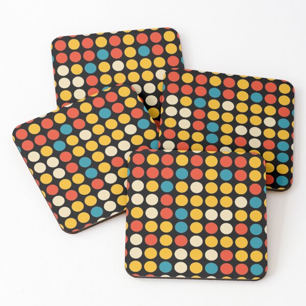 Item preview, Colorful Abstract Geometric Dots designed and sold by venella.