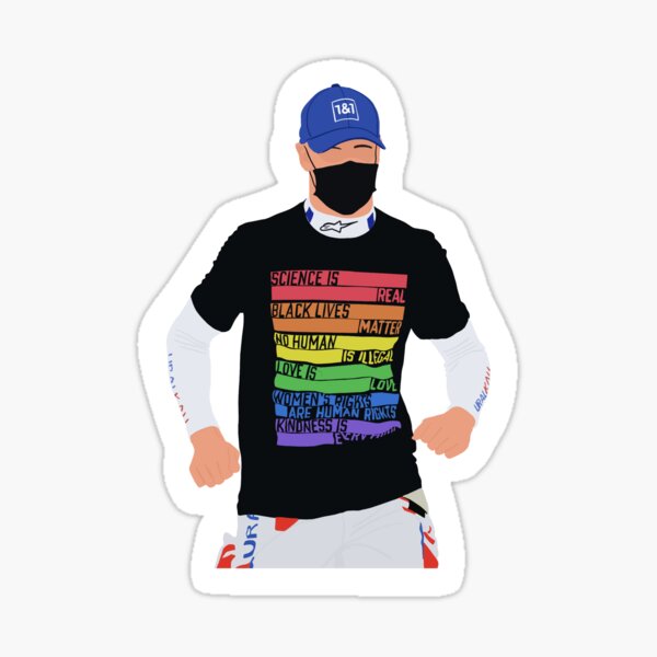 Mick Schumacher beim Grand Prix von Bahrain 2021 Sticker