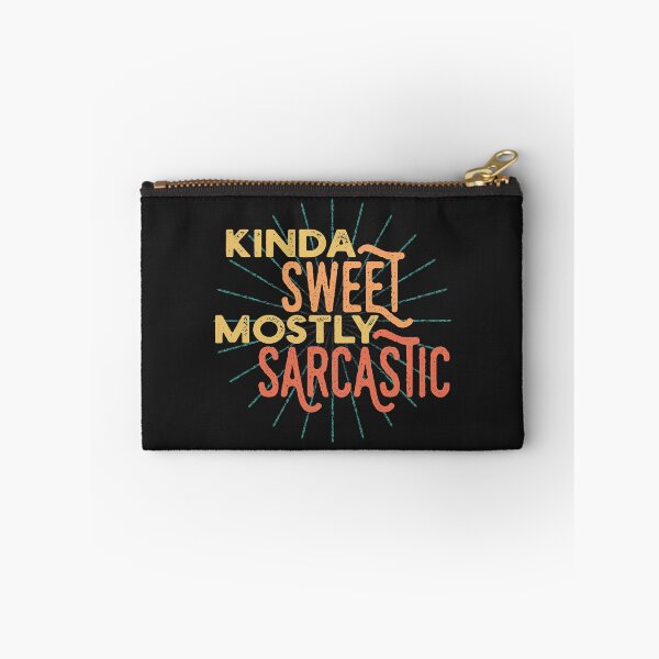 Item preview, Kinda Sweet Mostly Sarcastic Vintage Retro style designed and sold by ShyOwlet.