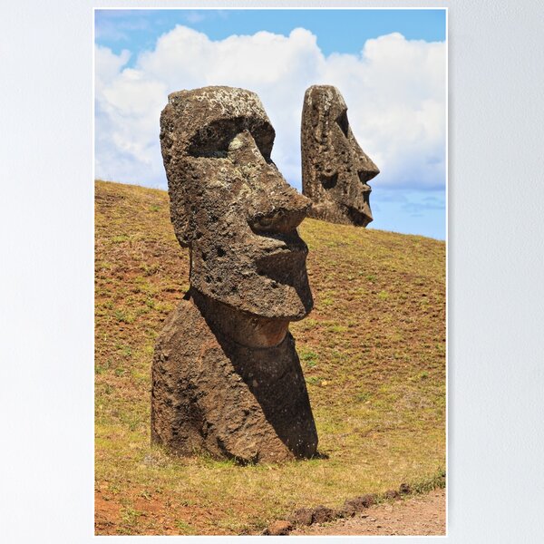 Item preview, Moais at Rano Raraku - Rapa Nui - Easter Island designed and sold by holgermader.