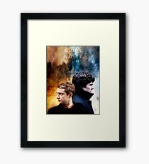 Holmes & Watson Framed Print