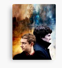 Holmes & Watson Canvas Print