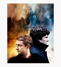 Holmes & Watson Photographic Print