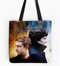 Holmes & Watson Tote Bag