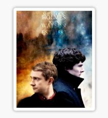 Holmes & Watson Sticker