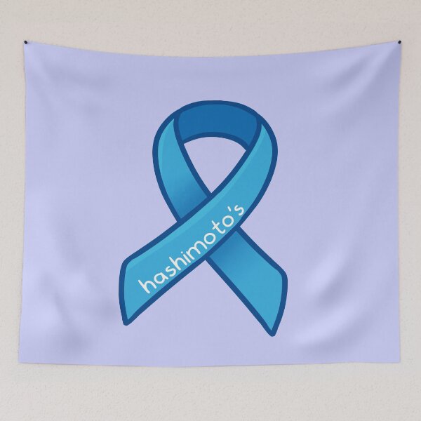 Item preview, Hashimoto's Thyroiditis Awareness Ribbon designed and sold by leashonlife.
