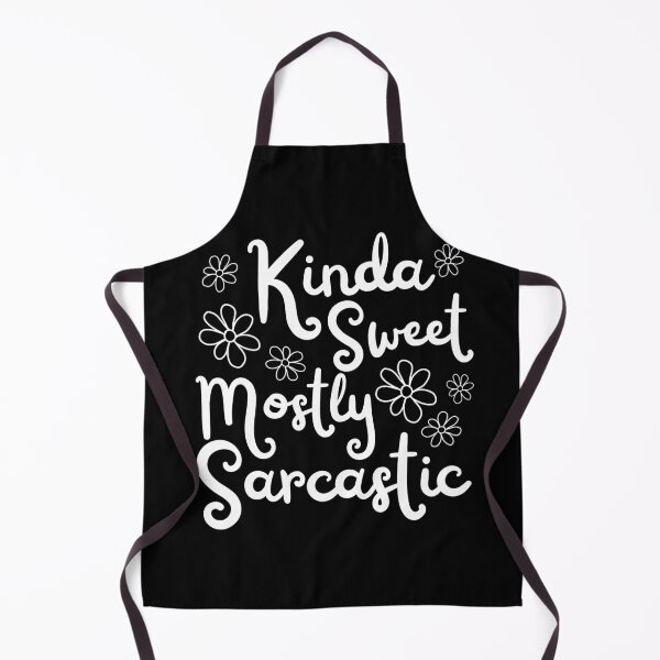 Item preview, Kinda Sweet Mostly Sarcastic White Flowers Design designed and sold by SweetAndSpice.