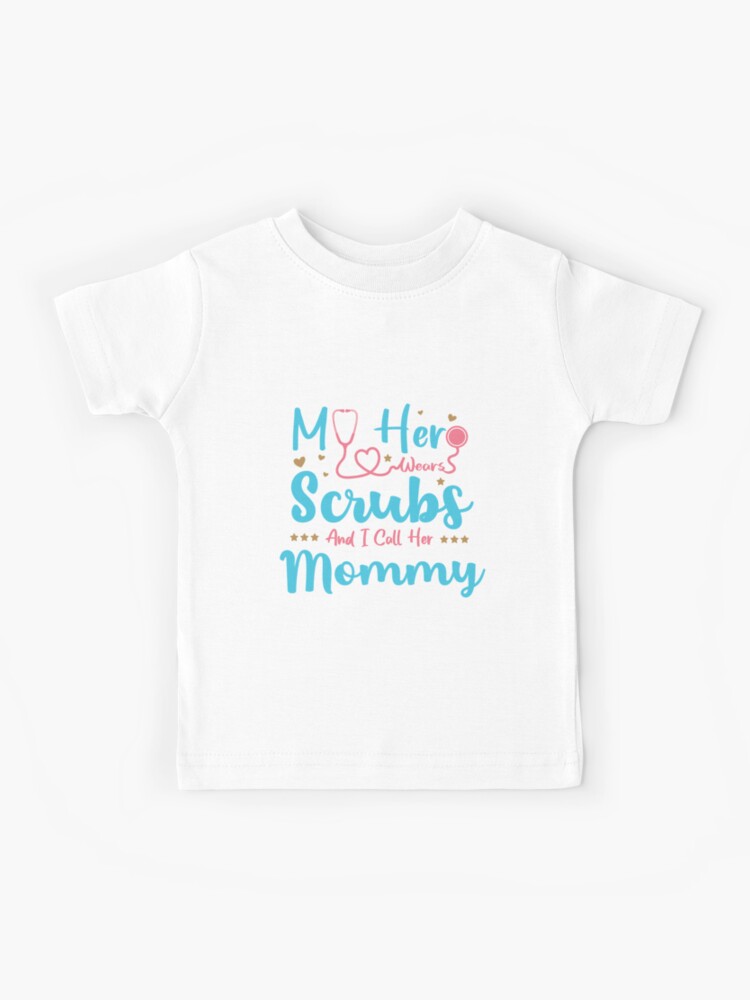 Scrub Mommy Tee in Pink