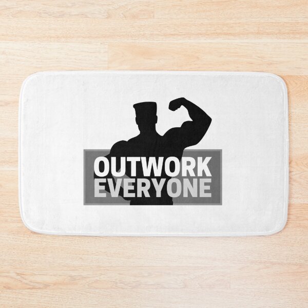 Item preview, Outwork Everyone Gym Motivation designed and sold by Joy Poddar.