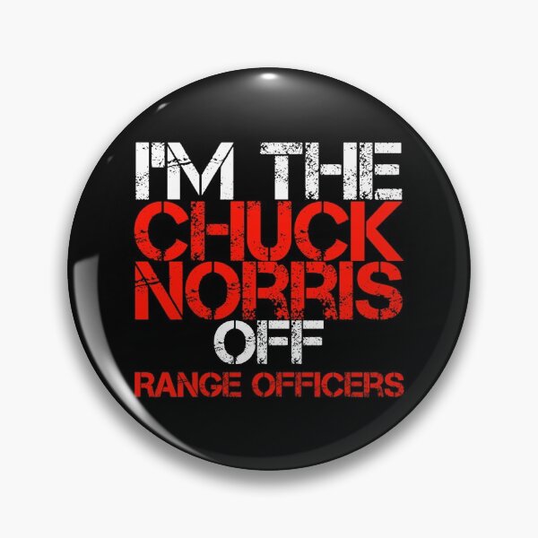 Item preview, Range Officer Chuck Norris designed and sold by Callahans.