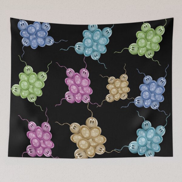 Item preview, Cute Microbiology Babies  designed and sold by Cuddlythopia.
