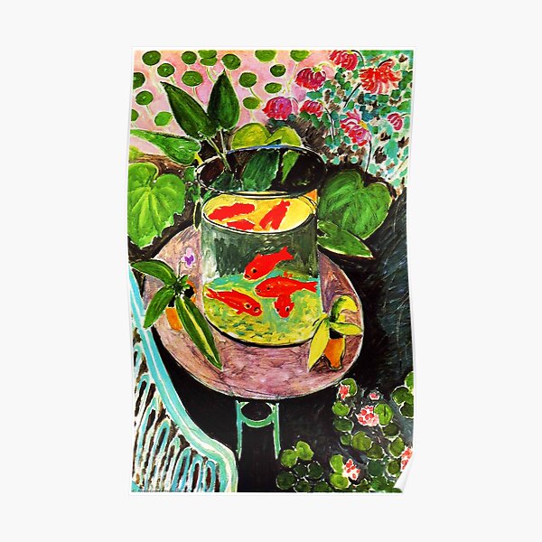 Henri Matisse The Goldfish Poster