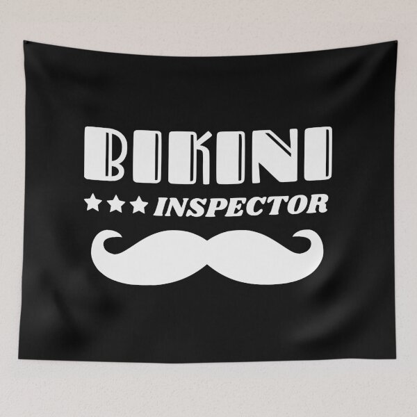 Aperçu de l'œuvre Bikini Inspecteur Barbe créée et vendue par OMdesigns93.