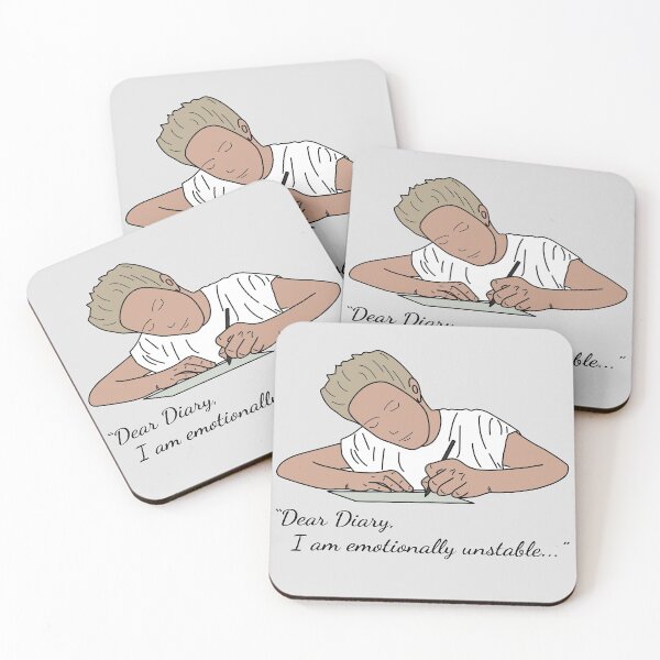 Item preview, Dear Diary, I am emotionally unstable designed and sold by Yulia Khrushcheva.