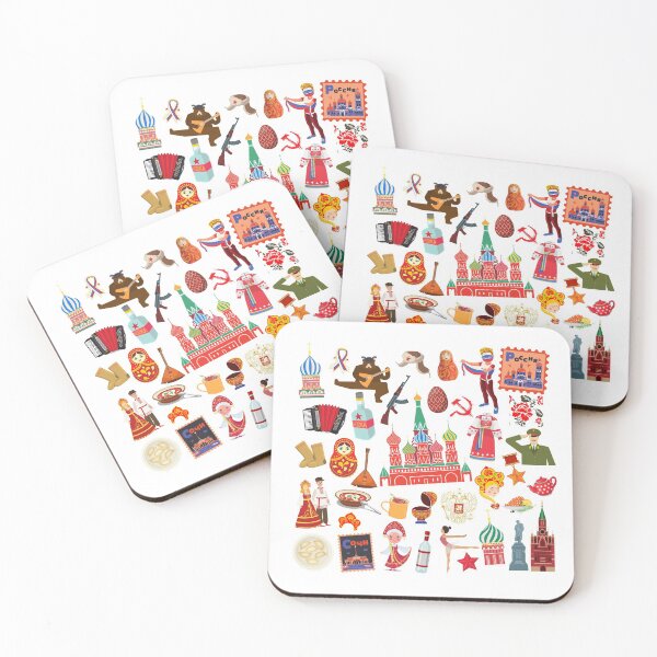Item preview, Russia Travel Icons designed and sold by FancyPlanet.