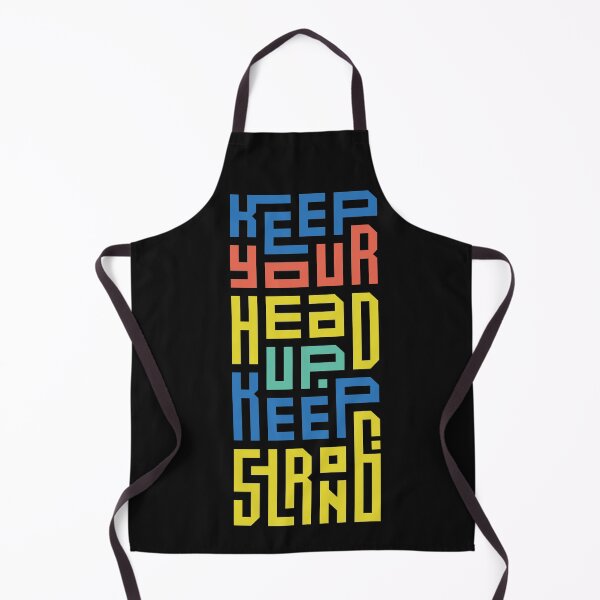 Item preview, Keep your head up keep strong Typography designed and sold by NexeDesigns.